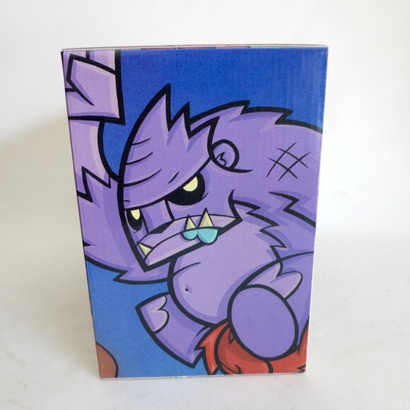 NEW 2008 9” TOY2R SMASH BROWN GORILLA DESIGNER ART URBAN VINYL FIGURE - Picture 3 of 8